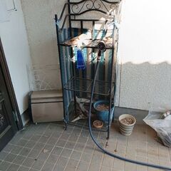 回覧板入れポストを売ります、棚も売ります