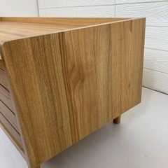 美品 CERISE テレビ台 ナチュラル 幅120cm 引き出し付き テレビ台や