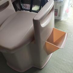 (中古)介護用簡易トイレの画像
