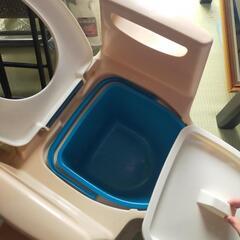 (中古)介護用簡易トイレの画像