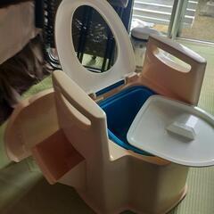 (中古)介護用簡易トイレの画像