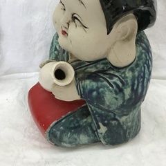 ⭐︎ドリーム2号館⭐︎信楽焼 おかめ ひょっとこ置物の画像