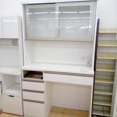 ★ジモティ割あり★ NITORI レンジボード 白 H200×D50.5×W120 クリーニング済み OJ7387