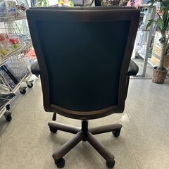 【ジ359】｟できる大人のデスクチェア!!｠カリモク 本革 エルゴノミクスデスクチェア XT5800の画像