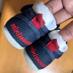 miki houseファストシューズ11.5cmの画像