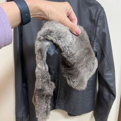 CARAVAN 　レザージャケット　Mの画像