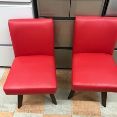 ダイニングセット2人用 白/茶 W(幅)92.0×D(奥行き)85.0×H(高さ)73.5cm ※クリーニング済みの画像