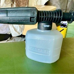Kärcherケルヒャーのファームノズルとウォッシュブラシ セットK2に使用の画像