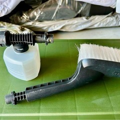 Kärcherケルヒャーのファームノズルとウォッシュブラシ セッ...
