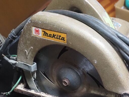 マキタ、丸ノコ、DIY,日曜大工、動作OK
