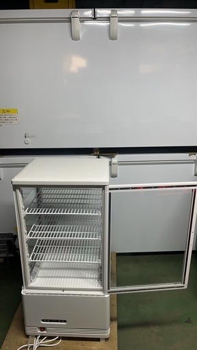 ①ヒジル4面ガラス冷蔵ショーケース 2021年  70L