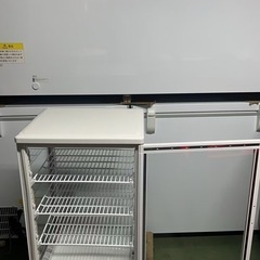 ①ヒジル4面ガラス冷蔵ショーケース 2021年 70L