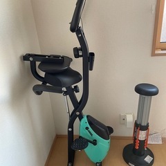 エアロバイク　　　　お話中