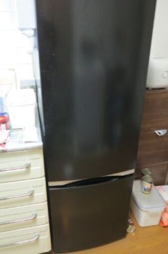 東芝２ドア冷蔵庫GR-R17BS(K)黒