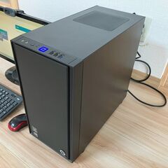 【動画編集･3Dモデリング･ゲーム】デスクトップパソコン【モニター・Webカメラ・LANケーブル・キーボード・マウスなどセット】の画像