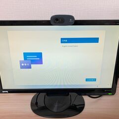 【動画編集･3Dモデリング･ゲーム】デスクトップパソコン【モニター・Webカメラ・LANケーブル・キーボード・マウスなどセット】の画像