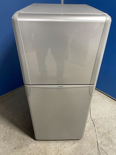 【格安】TOSHIBA 2ドア冷蔵庫 YR-12T 2009年製 通電確認済み 格安 早い者勝ち 引取歓迎 配送OK