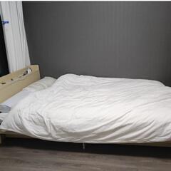 セミダブルベッドフレーム　訳ありの画像