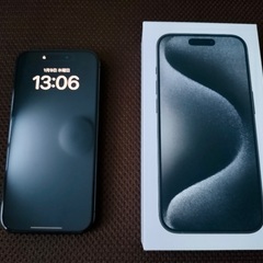 【美品】iPhone15 Pro 128GB バッテリー96%