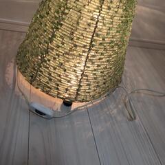バリ風ガラス照明の画像