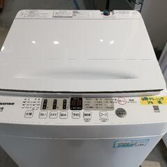 配送可【ハイセンス】5.5K洗濯機★2024年製　分解クリーニング済/6ヶ月保証付　管理番号10901の画像