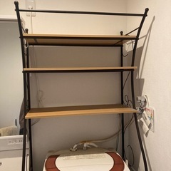 洗濯機ラック　ランドリーラックの画像