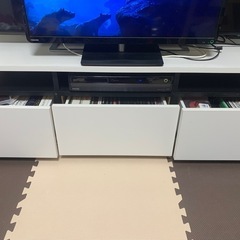 【お話し中】テレビボード TV台 白 の画像