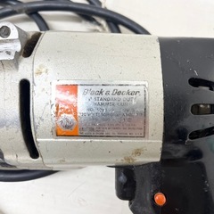 M【中古品】Black & Decker ブラックアンドデッカー 電気ドリル コード式 ヴィンテージ ドリル レトロ 電動工具 DIY 当時物 の画像