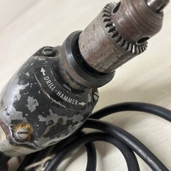 M【中古品】Black & Decker ブラックアンドデッカー 電気ドリル コード式 ヴィンテージ ドリル レトロ 電動工具 DIY 当時物 の画像