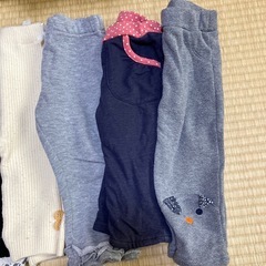 ズボン　80まとめ売りの画像