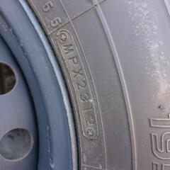 引取限定  ハイエース スタッドレス 鉄ホイール ４本セット 中古



１９５／８０R１５　１０７／１０５L
の画像