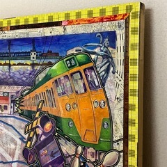 絵(F30木製パネル作品)の画像