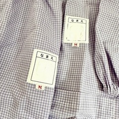 最終★1週間以内★保育園 スモック2枚の画像