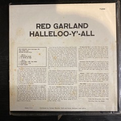 Red Garland/jazz/JPレコードの画像