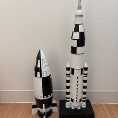 ロケットのオブジェ
