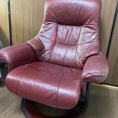 【再出品】リクライニング　シングルソファの画像