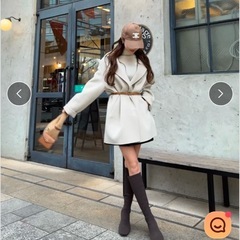 鈴木亜美さんプロデュース　ニットロングブーツの画像