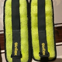 樹脂巻き鉄アレー2㌔と１キロ　腕巻きアレー１キロを２個セットでの画像