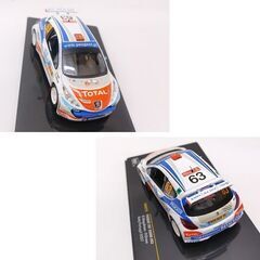 ixo 1/43 プジョー 207 S2000 ＃63 ラリーポルトガル 2007年☆ 札幌市 豊平区 平岸の画像