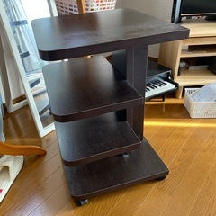 【値下げ】キャスター付き棚　シェルフ　収納　