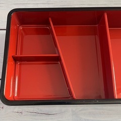 重箱(フタ付き)33個　内側仕切り27個セット　美品多数　長焼き　鰻　弁当　仕出し　ランチ　業者向け　高級料亭　の画像