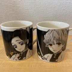鬼滅の刃モノローグマグ 古蝶しのぶ　我妻善逸の2個セットの画像