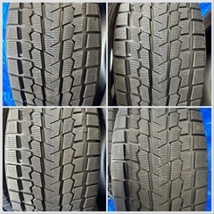 バリ溝 2023年製 ヨコハマ G075 285/45R22 4本/9分山(強) スタッドレス の画像