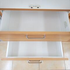 ★ジモティ割あり★  食器棚 木目調 H180×D40×W60 クリーニング済み OJ7397