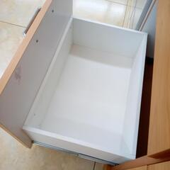 ★ジモティ割あり★  食器棚 木目調 H180×D40×W60 クリーニング済み OJ7397