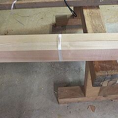乾燥杉材　長さ1800 mm　幅72 mm　厚み41 mm程です...