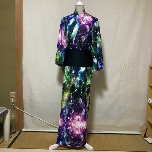 アンコロック　宇宙柄　浴衣　ankoROCK 派手　カラフル
