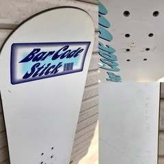 Te006●札幌市内・花川まで無料配達●スノーボード3本セット！TRICK 156cm / CSB 151cm / バーコードスティック 144cm●使用感ありの画像