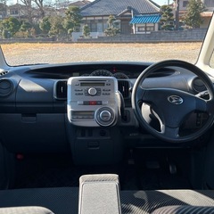 車検付き⭐️タントカスタム　ネイビー　パワースライドドア　純正アルミ　CVT キーフリーの画像