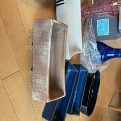 花器、花瓶、まとめて約17点プラス剣山6点の画像
